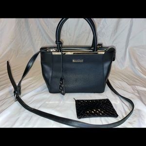 Black Reaction Kenneth Cole Purse + coin purse (free)